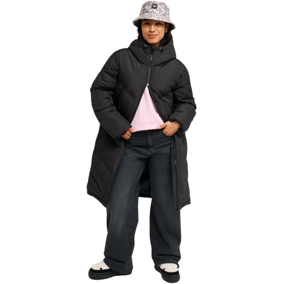 2026 Roxy Womens Shadow Wave Jacket ERJJK03724 - Anthracite